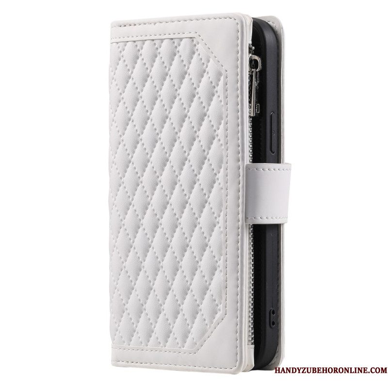 Leren Hoesje Xiaomi 15 Gewatteerd Portemonnee Bescherming Hoesje