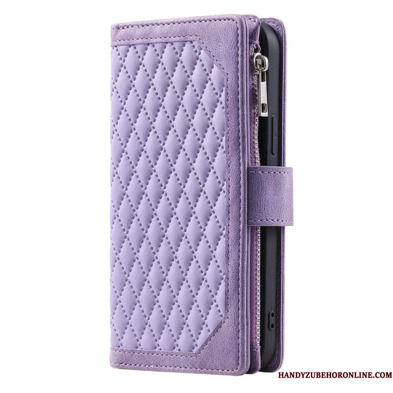 Leren Hoesje Xiaomi 15 Gewatteerd Portemonnee Bescherming Hoesje