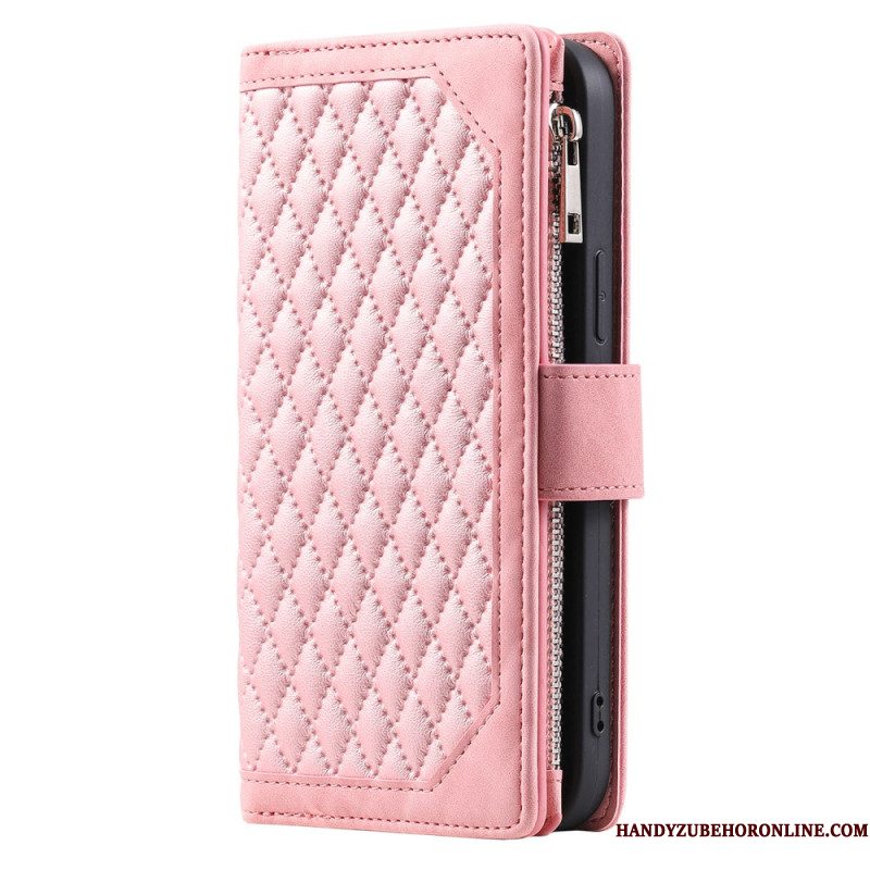Leren Hoesje Xiaomi 15 Gewatteerd Portemonnee Bescherming Hoesje