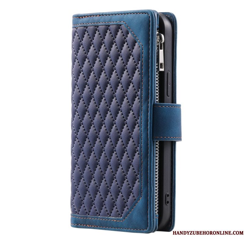 Leren Hoesje Xiaomi 15 Gewatteerd Portemonnee Bescherming Hoesje
