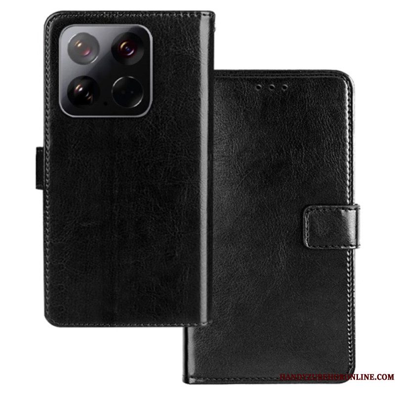 Leren Hoesje Xiaomi 15 Idewei Bescherming Hoesje