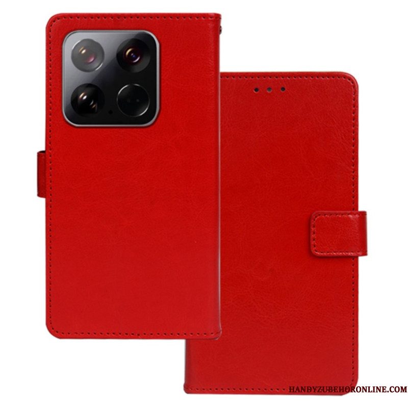 Leren Hoesje Xiaomi 15 Idewei Bescherming Hoesje