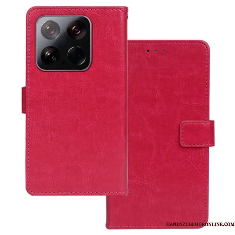 Leren Hoesje Xiaomi 15 Idewei Bescherming Hoesje