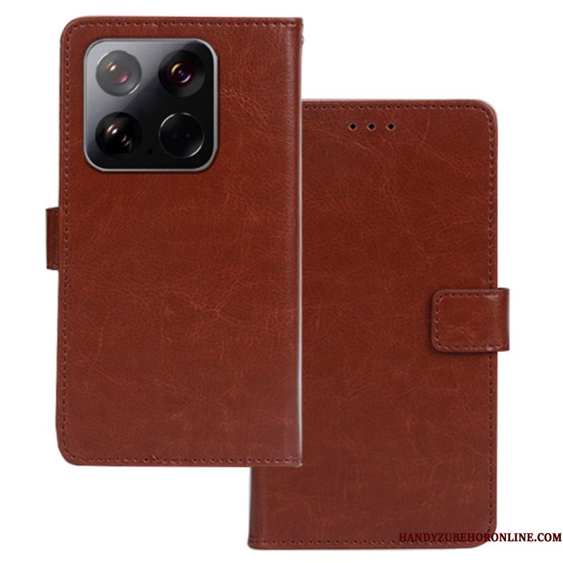 Leren Hoesje Xiaomi 15 Idewei Bescherming Hoesje