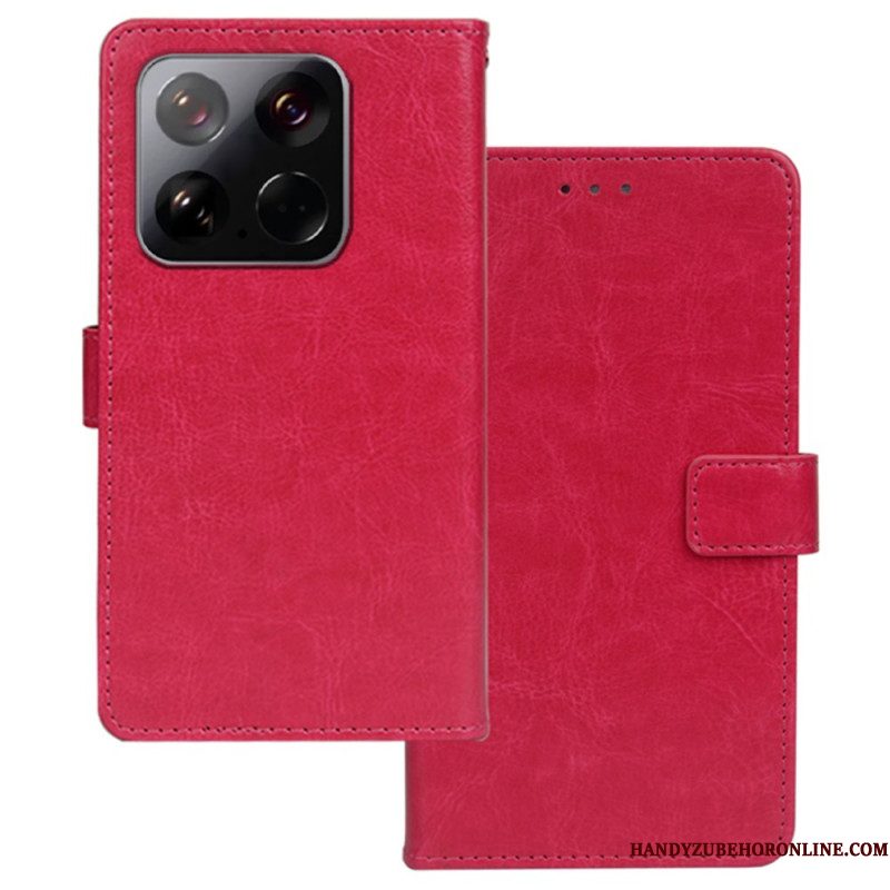 Leren Hoesje Xiaomi 15 Idewei Imitatieleer