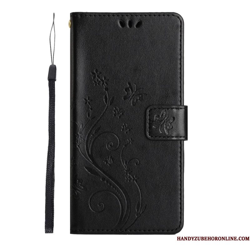 Leren Hoesje Xiaomi 15 Pro Bloemen Bescherming Hoesje