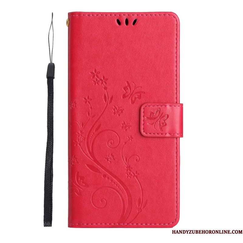 Leren Hoesje Xiaomi 15 Pro Bloemen Bescherming Hoesje