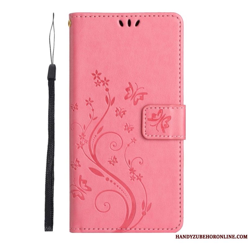 Leren Hoesje Xiaomi 15 Pro Bloemen Bescherming Hoesje