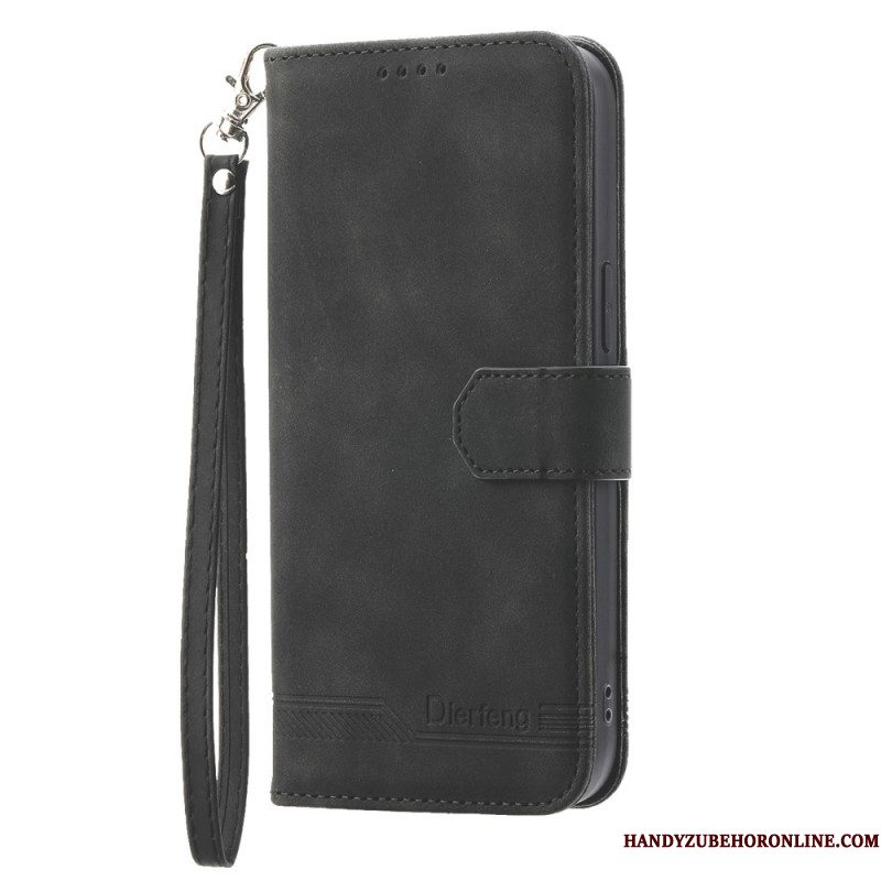 Leren Hoesje Xiaomi 15 Pro Dierfeng Bescherming Hoesje