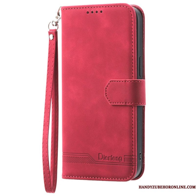 Leren Hoesje Xiaomi 15 Pro Dierfeng Bescherming Hoesje