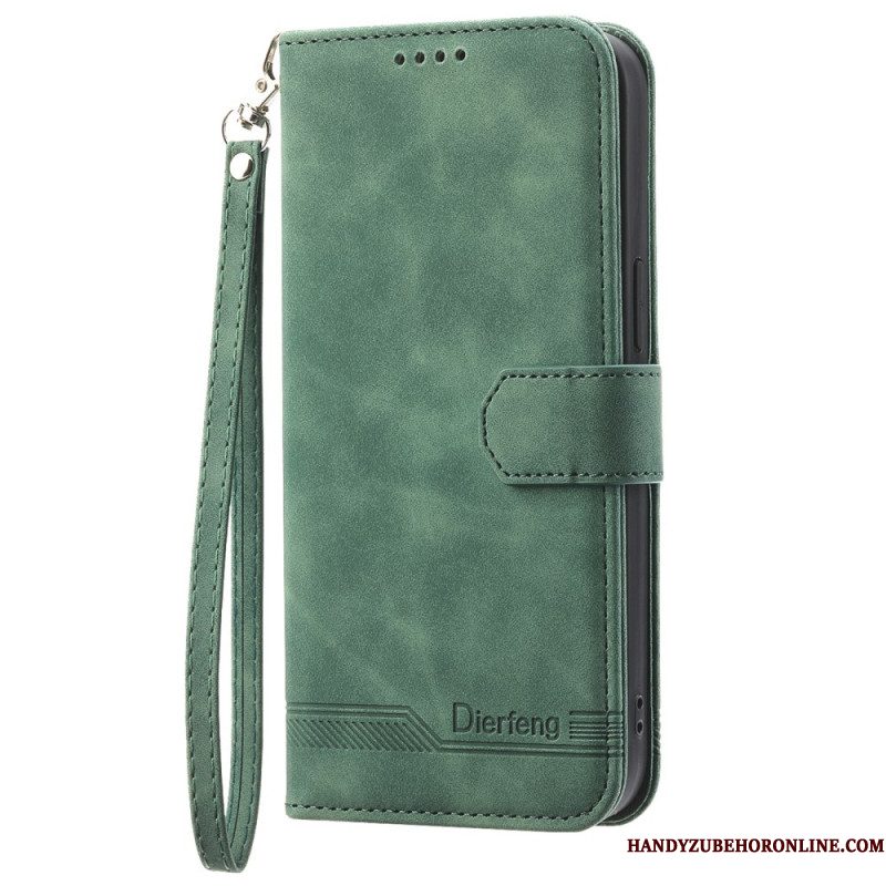 Leren Hoesje Xiaomi 15 Pro Dierfeng Bescherming Hoesje