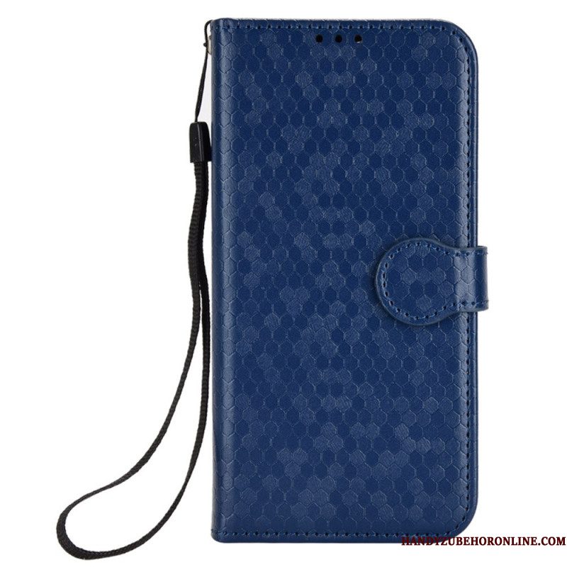 Leren Hoesje Xiaomi 15 Ultra Glitterstippen Bescherming Hoesje