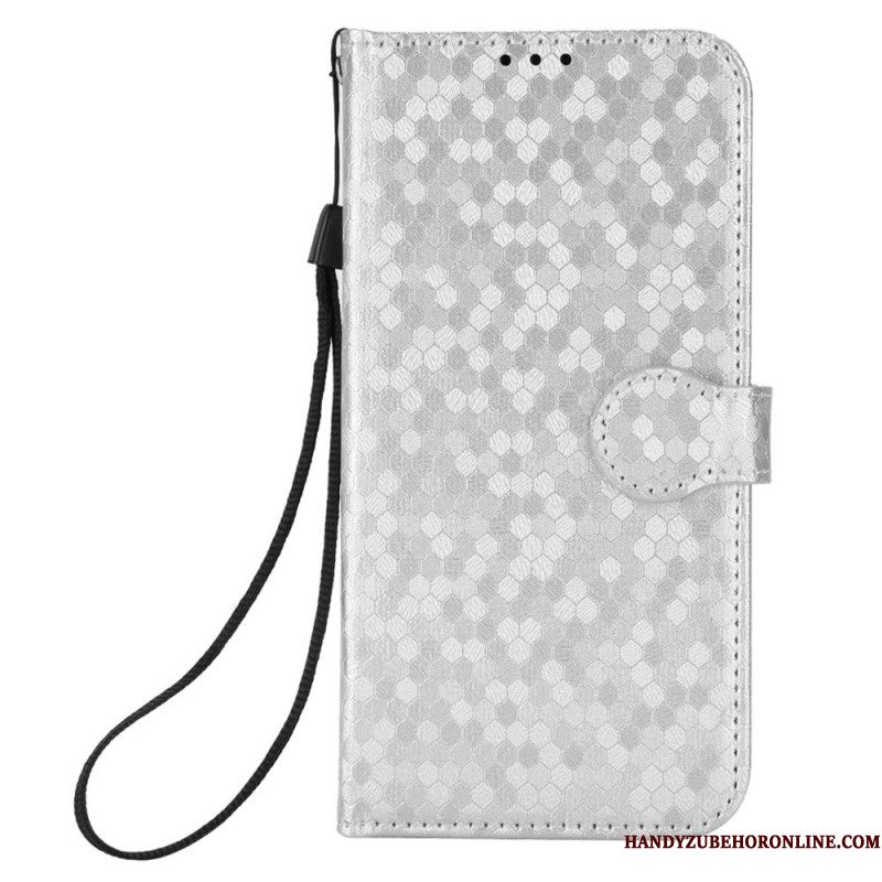 Leren Hoesje Xiaomi 15 Ultra Glitterstippen Bescherming Hoesje