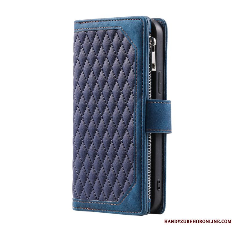 Leren Hoesje Xiaomi 15t Gewatteerde Portemonnee Bescherming Hoesje