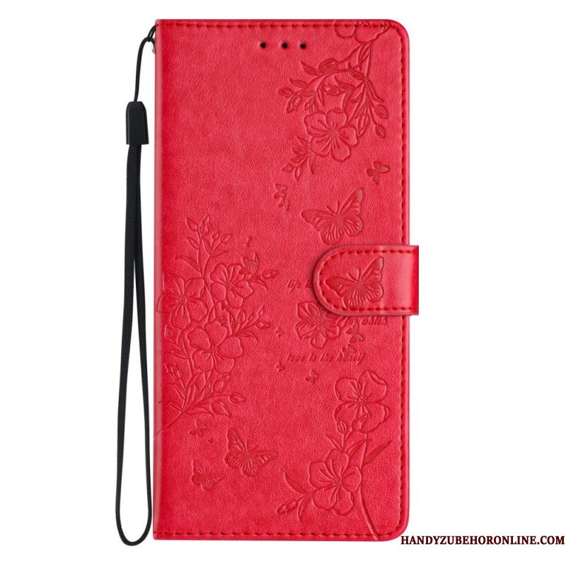 Leren Hoesje Xiaomi 15t Pro Bloemenpatroon Bescherming Hoesje