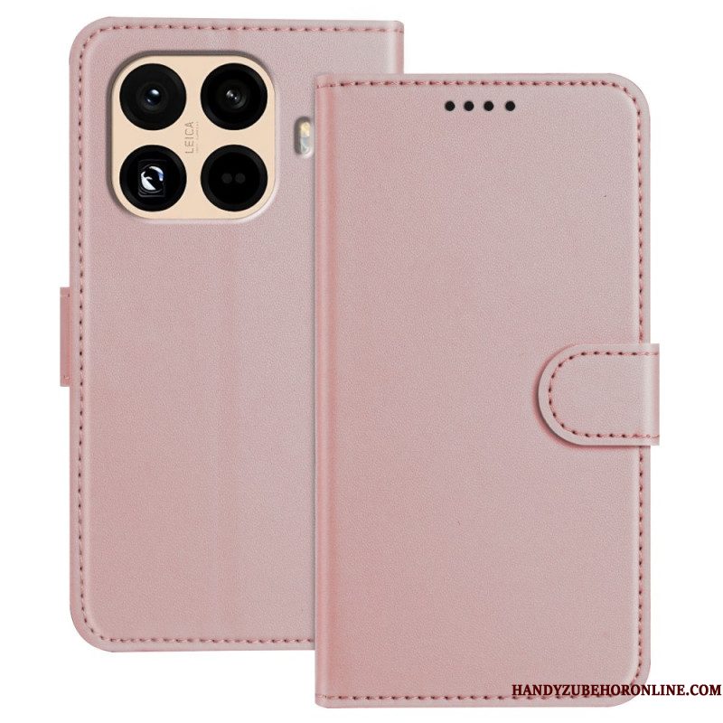 Leren Hoesje Xiaomi 15t Pro Couture Portemonnee