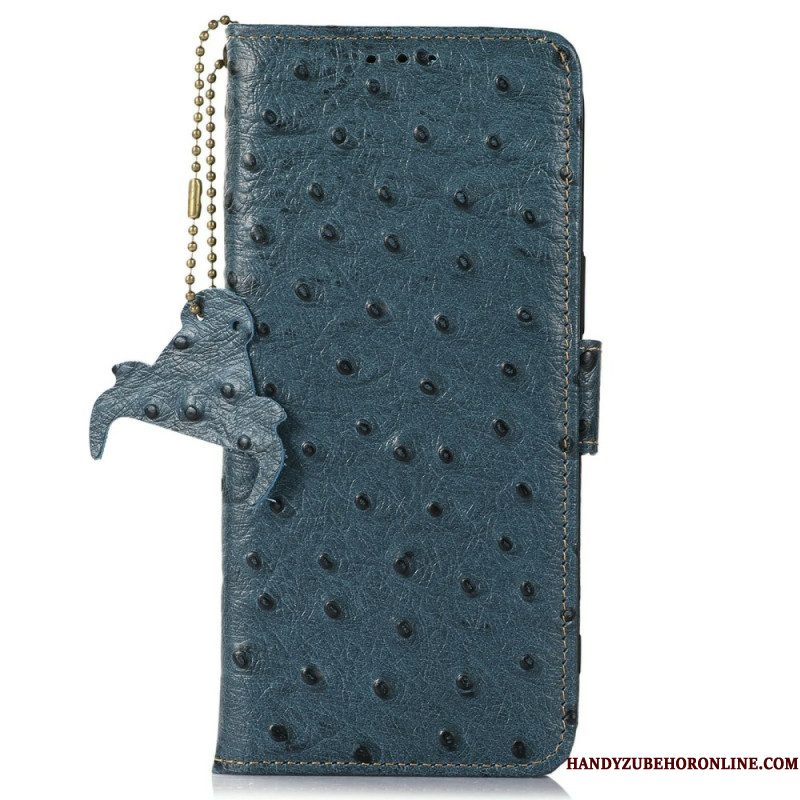 Leren Hoesje Xiaomi 15t Pro Gestructureerd Leer Bescherming Hoesje