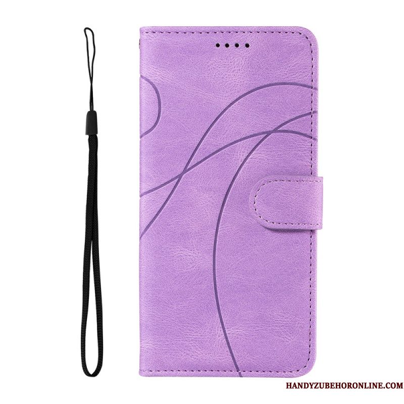 Leren Hoesje Xiaomi 15t Pro Golvend Bescherming Hoesje