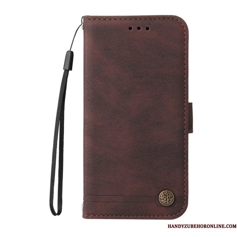 Leren Hoesje Xiaomi 15t Pro Klinknagel