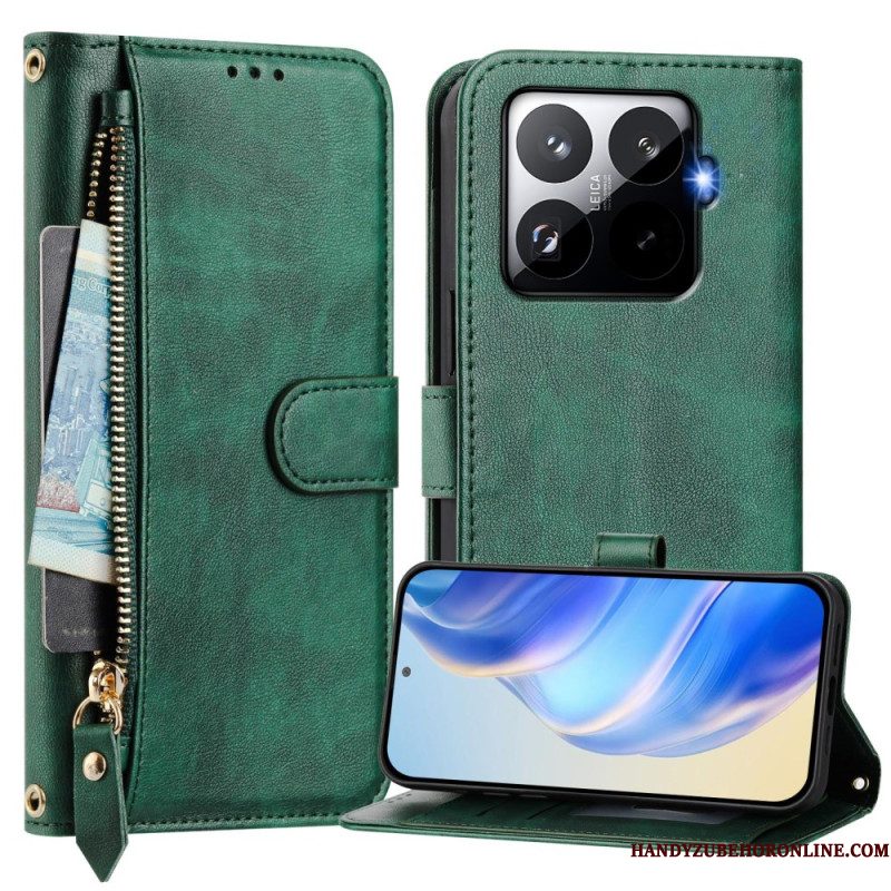 Leren Hoesje Xiaomi 15t Pro Portemonnee