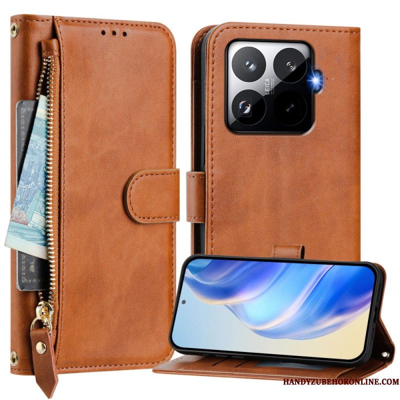 Leren Hoesje Xiaomi 15t Pro Portemonnee