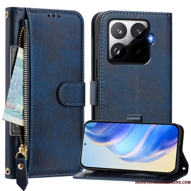 Leren Hoesje Xiaomi 15t Pro Portemonnee