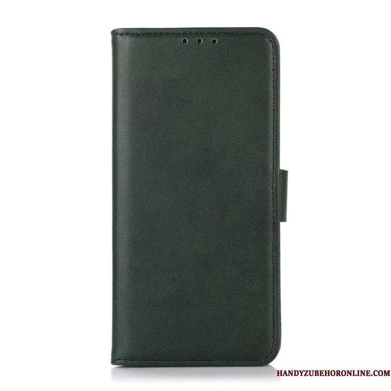 Leren Hoesje Xiaomi 15t Pro Portemonnee Met Effect Leer Bescherming Hoesje
