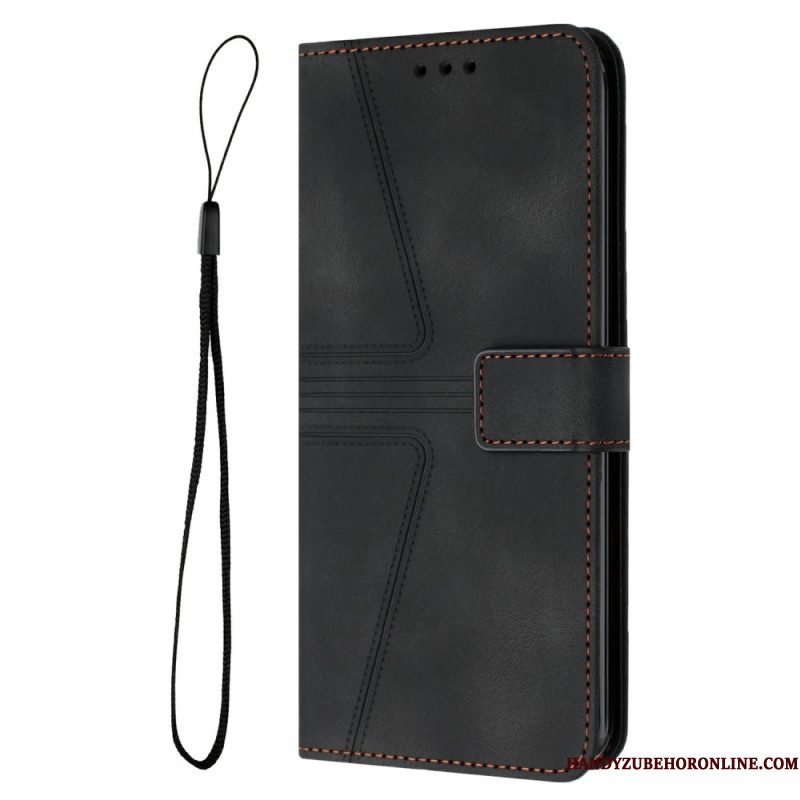 Leren Hoesje Xiaomi 15t Pro Retro Suède-effect Bescherming Hoesje