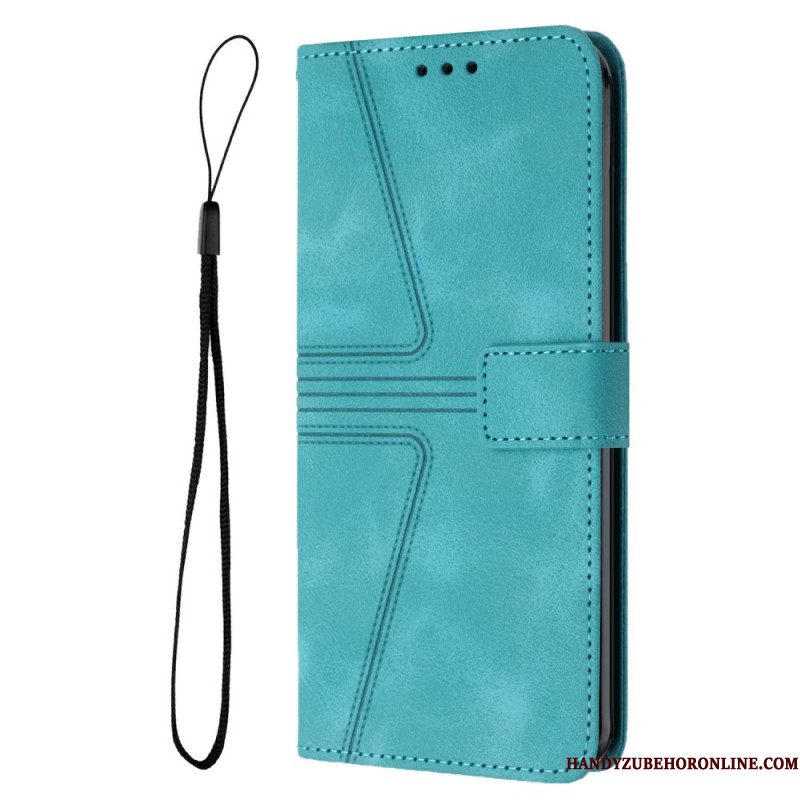 Leren Hoesje Xiaomi 15t Pro Retro Suède-effect Bescherming Hoesje