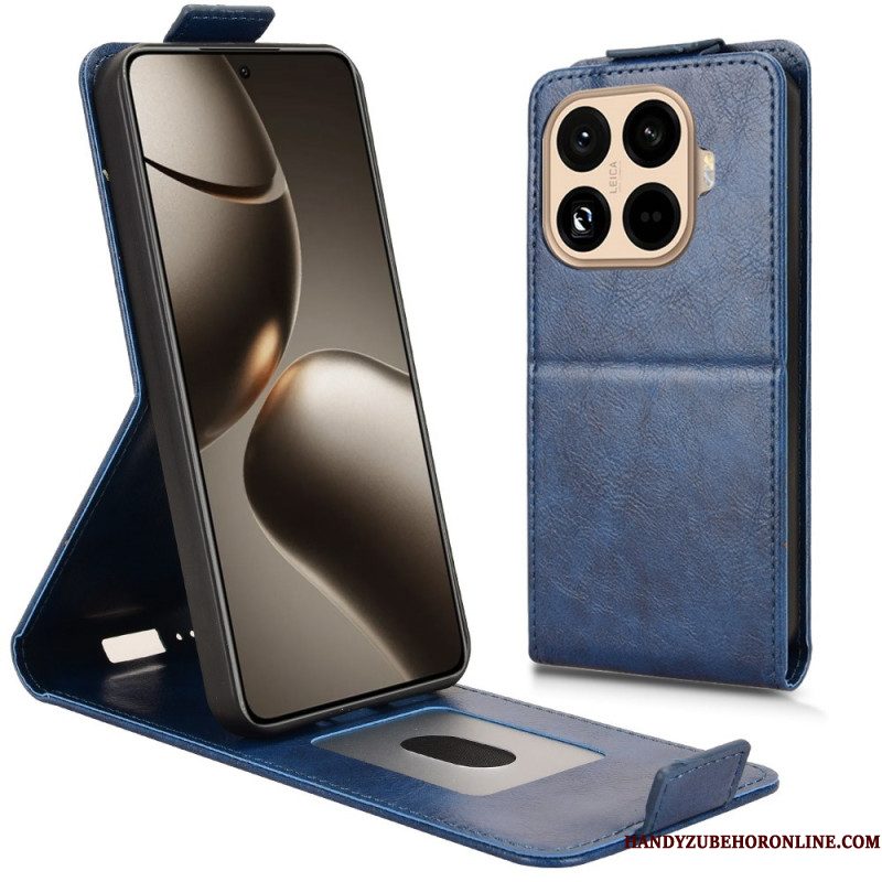 Leren Hoesje Xiaomi 15t Pro Verticaal Flip-design