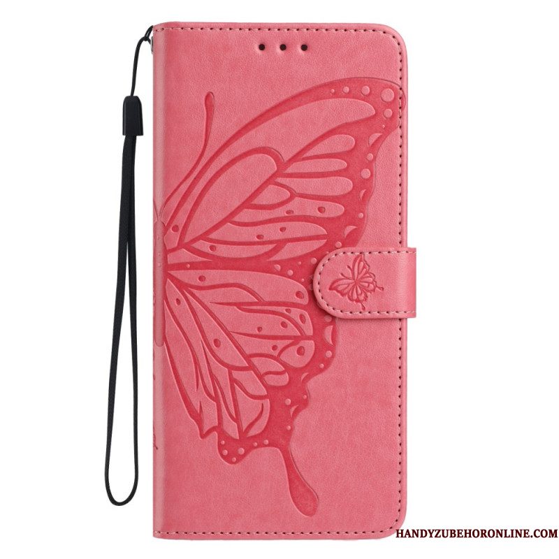 Leren Hoesje Xiaomi 15t Pro Vlinderdesign Bescherming Hoesje