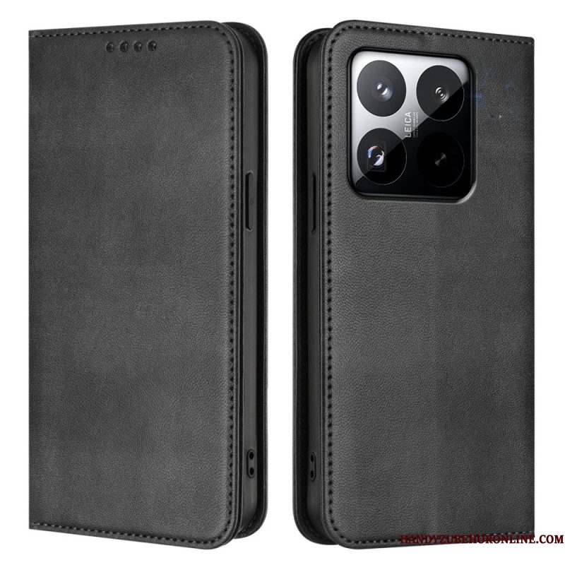 Leren Hoesje Xiaomi 15t Vintage Portemonnee