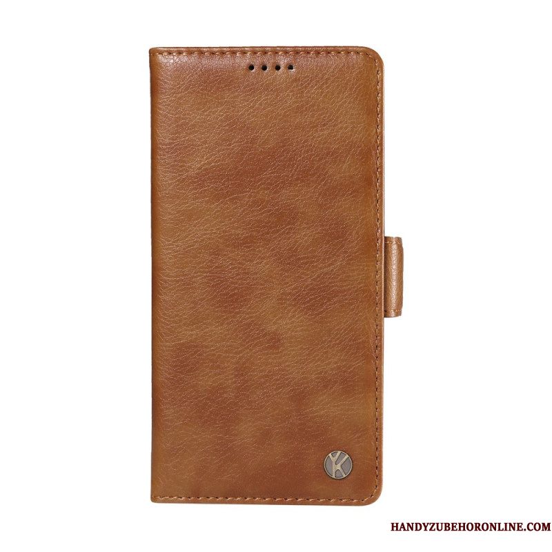 Leren Hoesje Xiaomi 15t Vintage Yikatu