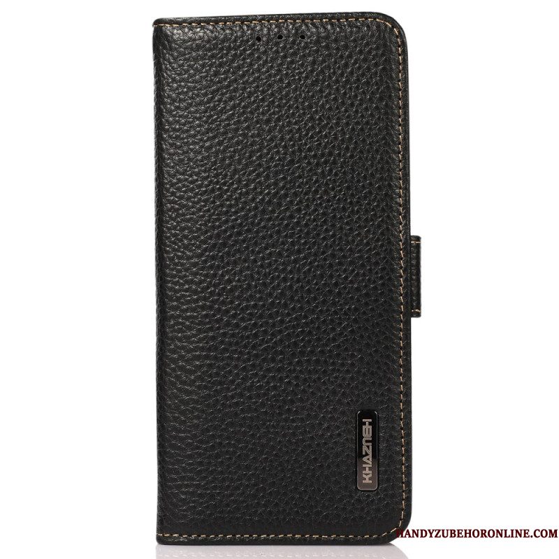 Leren Hoesje Xiaomi 17 Lychee Leer Khazneh Bescherming Hoesje