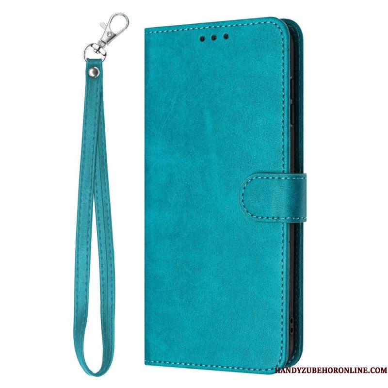 Leren Hoesje Xiaomi 17 Pro Leereffect Met Koord