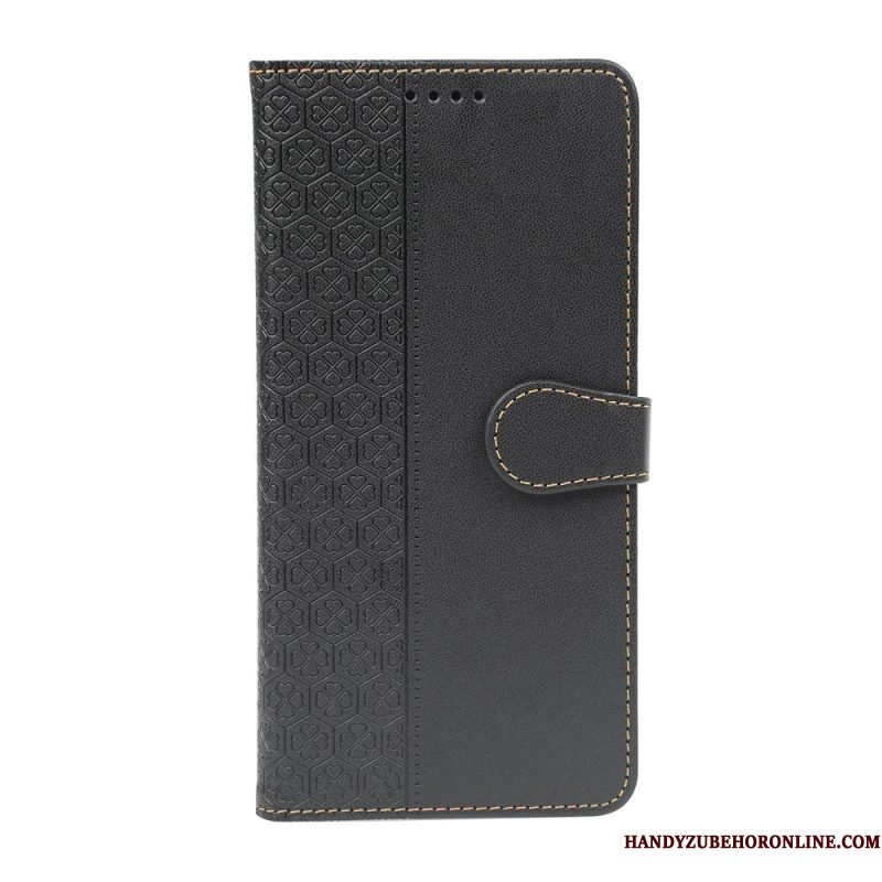 Leren Hoesje Xiaomi 17 Pro Max Klavertjes Vier Bescherming Hoesje
