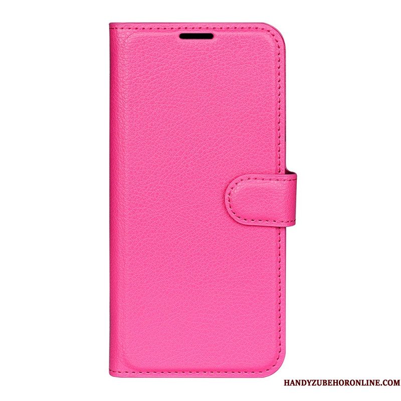 Leren Hoesje Xiaomi 17 Pro Max Kunstleer (lychee-look)