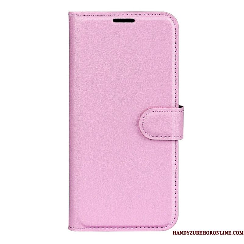 Leren Hoesje Xiaomi 17 Pro Max Kunstleer (lychee-look)