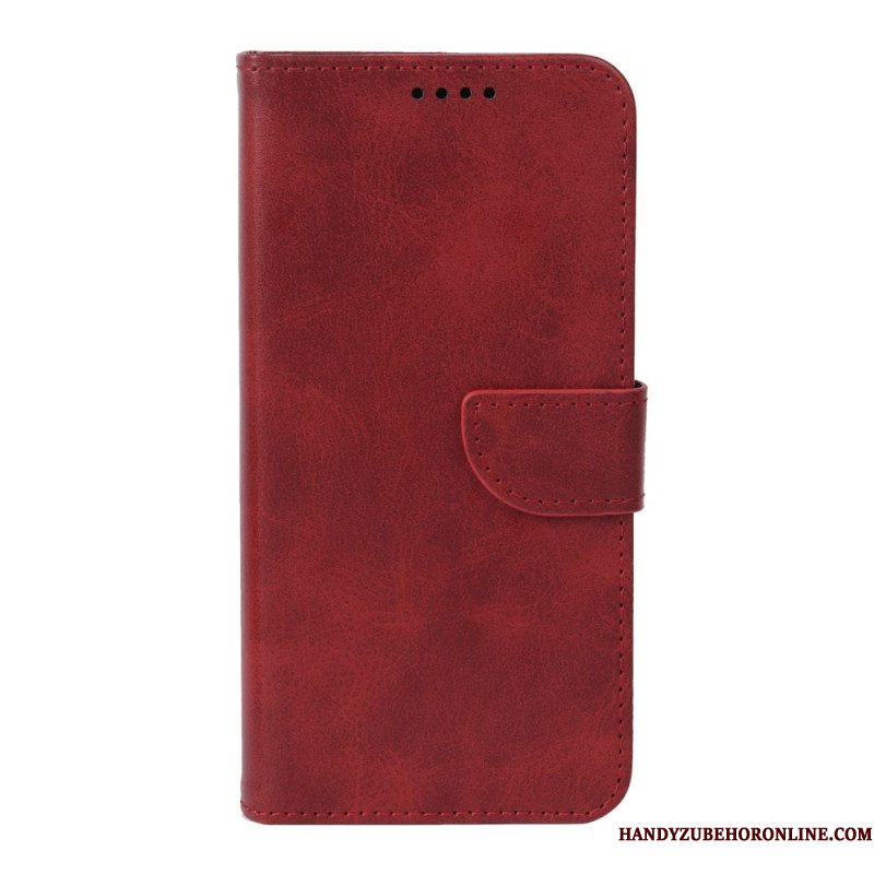 Leren Hoesje Xiaomi 17 Pro Max Standaard En Magnetische Sluiting Bescherming Hoesje