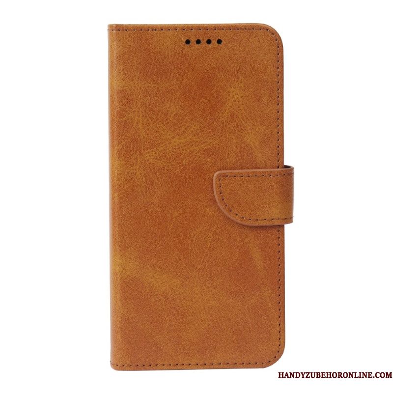 Leren Hoesje Xiaomi 17 Pro Max Standaard En Magnetische Sluiting Bescherming Hoesje