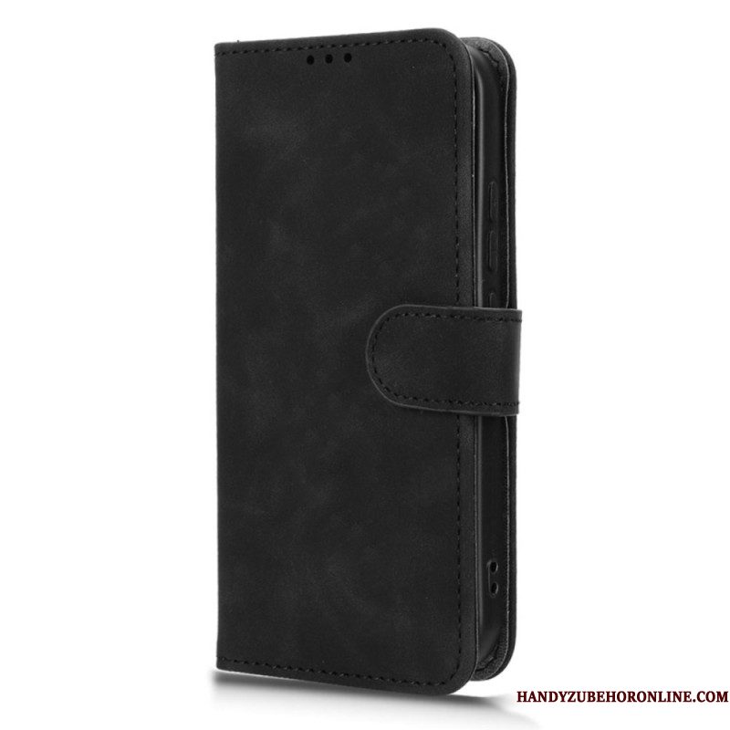 Leren Hoesje Xiaomi 17 Suède-effect Bescherming Hoesje