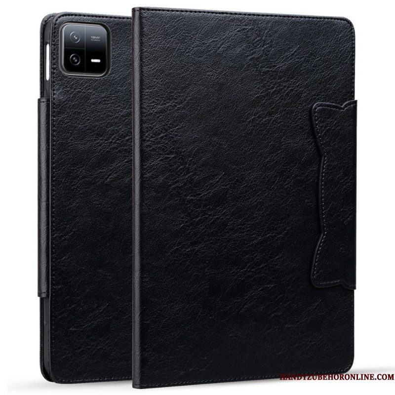Leren Hoesje Xiaomi Pad 7 / 7 Pro Kattensluiting Bescherming Hoesje
