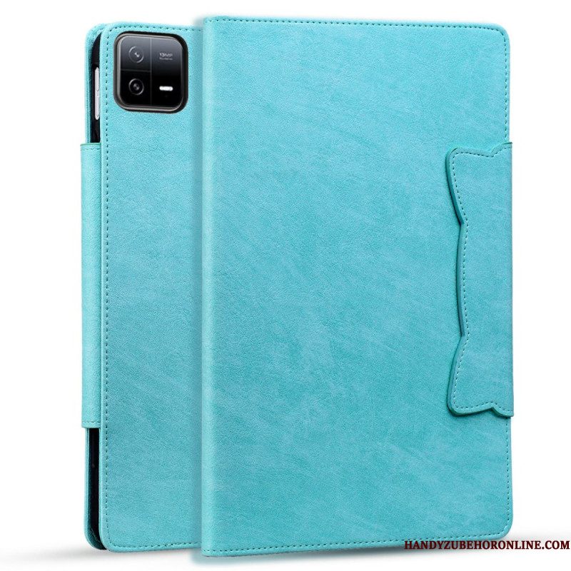 Leren Hoesje Xiaomi Pad 7 / 7 Pro Kattensluiting Bescherming Hoesje