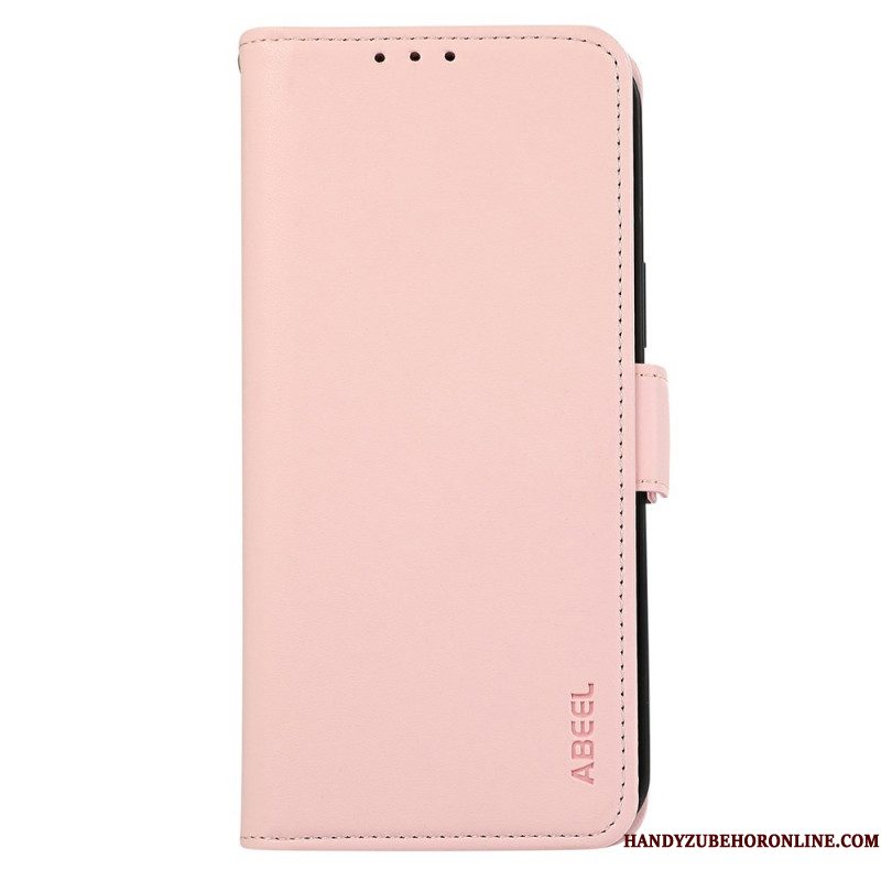 Leren Hoesje Xiaomi Redmi Note 14 Pro 4g Abeel Rfid-bescherming Bescherming Hoesje