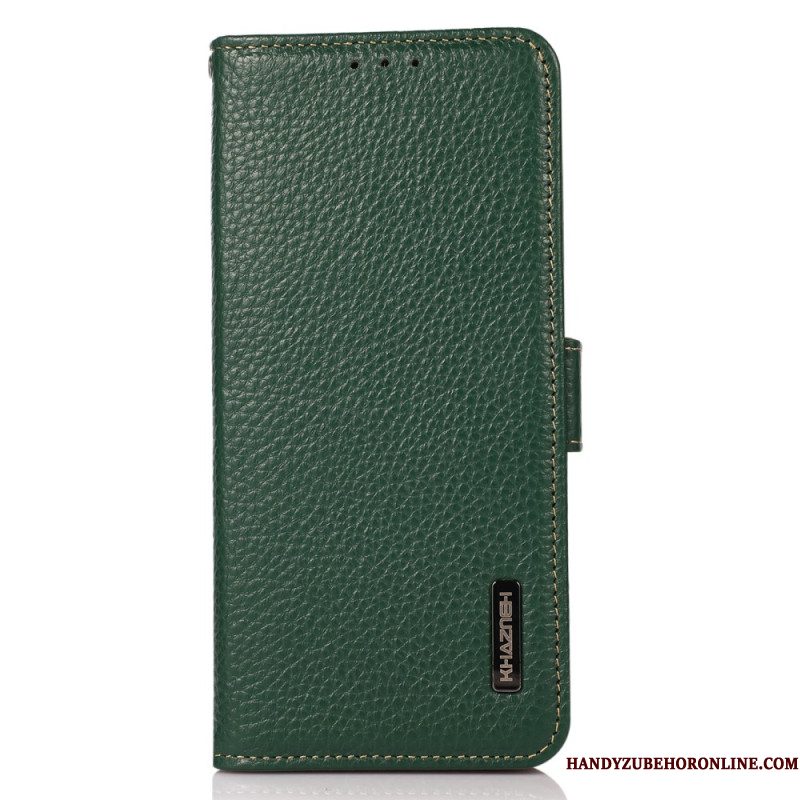 Leren Hoesje Xiaomi Redmi Note 14 Pro 4g Echt Leer (khazneh)
