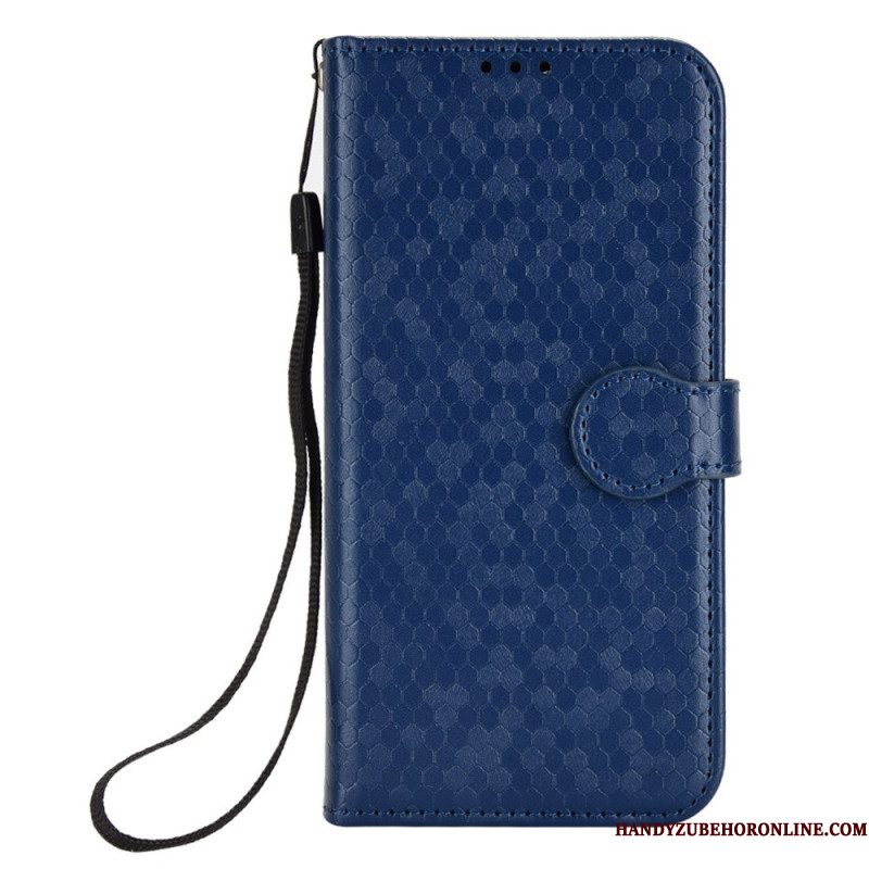Leren Hoesje Xiaomi Redmi Note 14 Pro 4g Glanzende Gewichten
