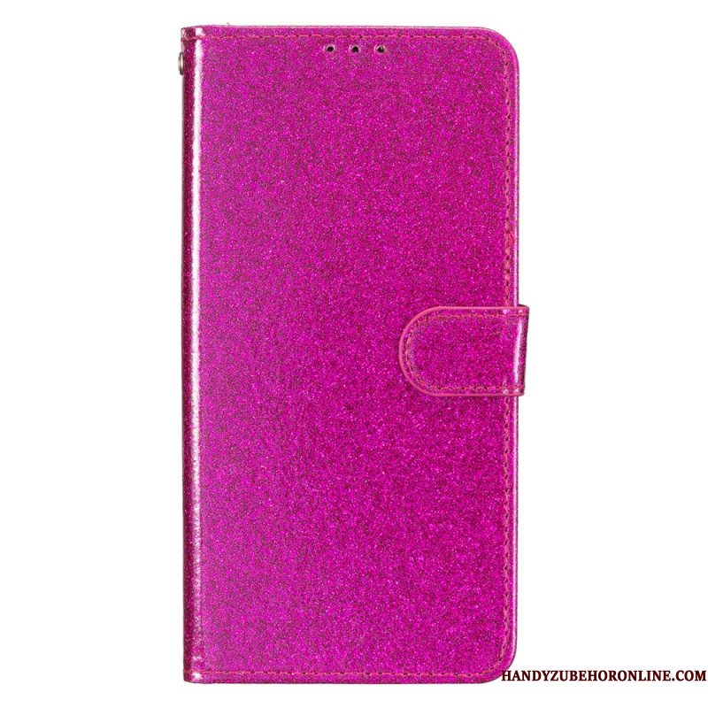 Leren Hoesje Xiaomi Redmi Note 14 Pro 4g Pailletten