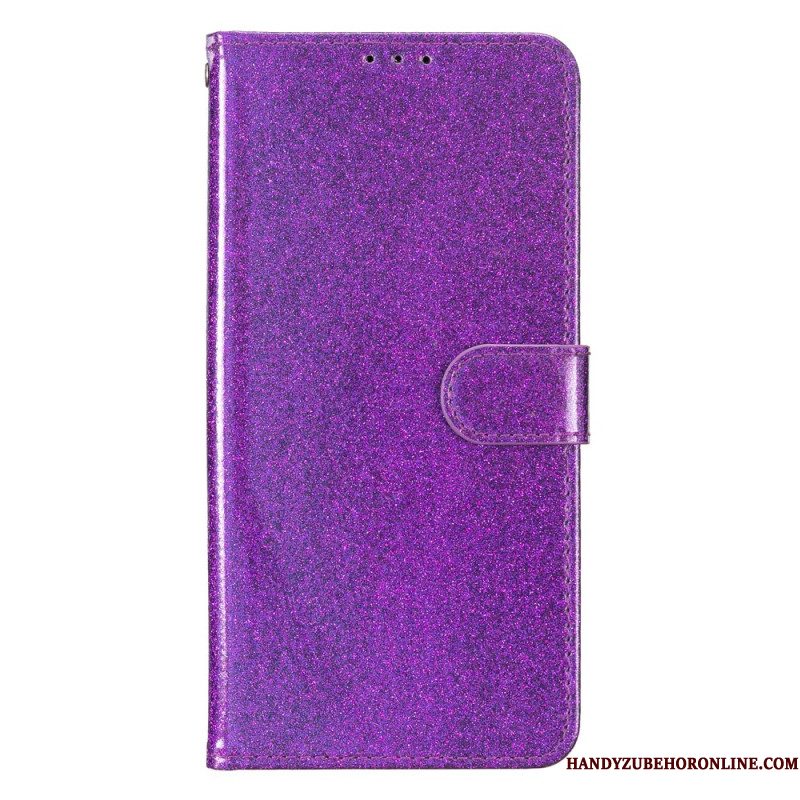 Leren Hoesje Xiaomi Redmi Note 14 Pro 4g Pailletten