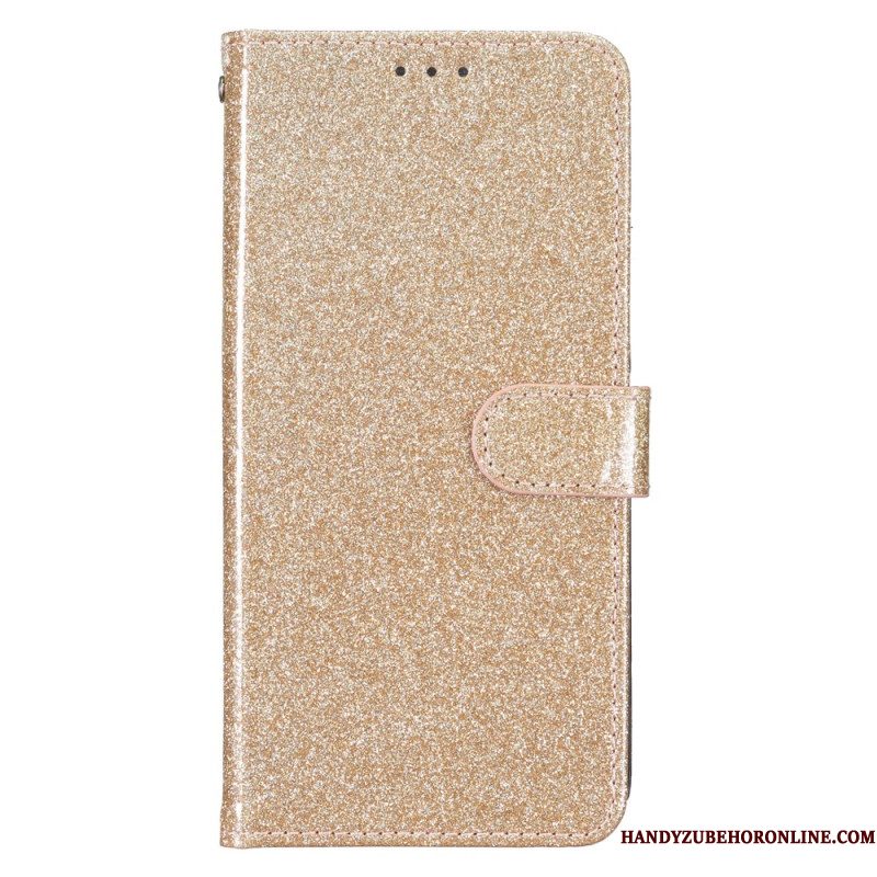 Leren Hoesje Xiaomi Redmi Note 14 Pro 4g Pailletten