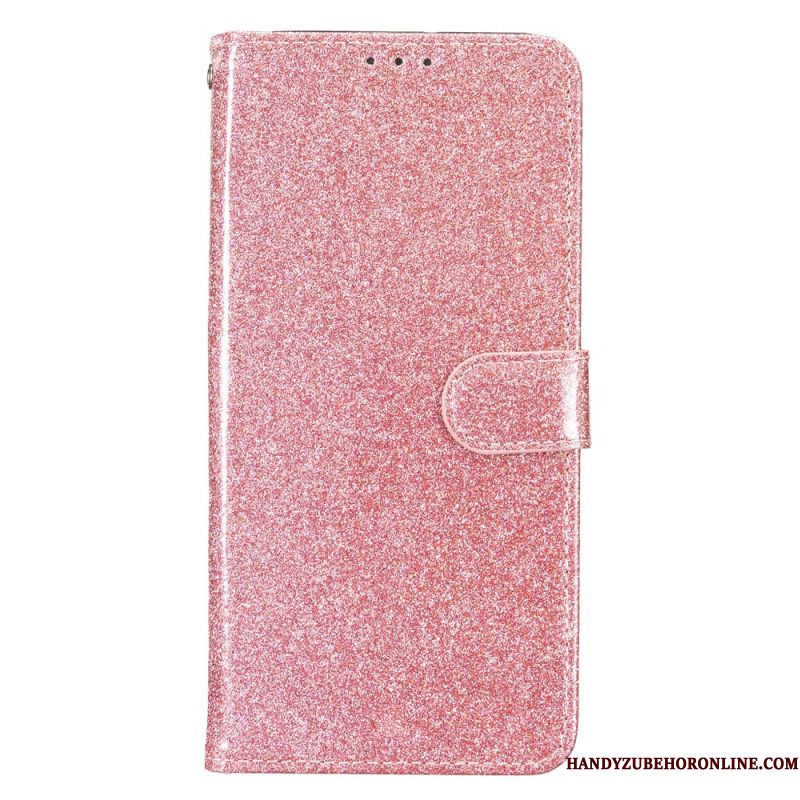 Leren Hoesje Xiaomi Redmi Note 14 Pro 4g Pailletten